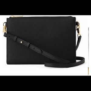 Dagne Dover Essential Coated Canvas wallet/clutch/crossbody.